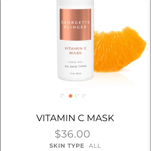Georgette Klinger Vitamin C Mask & Marula Primer - Full Size/Brand New - Picture 5 of 10
